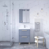 Пенал Бэль 350 голубой текстурный матовый GOLDEN FOX 