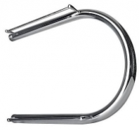 Полотенцесушитель П2 600*400 1" GR с полками (телескоп.б/кольца)