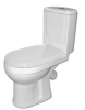 Унитаз-компакт Ирида белый с сиденьем, гор.выпуск Комбо (Кат.С) (г.Ст.Оскол)