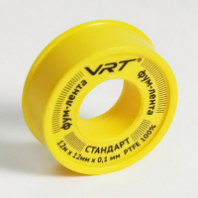 Лента Фум 12мм*0,1мм*12м д/газа VRT 1/10
