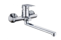 Смеситель д/ванны шар. с изливом L-30см. перекл.душа  G034710 d35 Galicia GOTA ROCIO® 1/10 