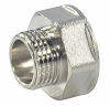 Переходник 1/2*3/4 ш/г с ребордой никель ShS 1/10