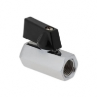 Кран шар мини 1/2 г/г, хром, РТП (39501) Кран шар мини 1/2 г/г, хром, РТП (39501)