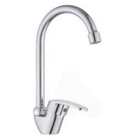 Смеситель д/кухни шар. с высоким изливом (без подводки) 105142-GR d35 GR 1/10 