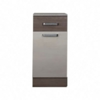 Стол разделочный 400 (1 ящик) "Герда" анкор св./темн. столешница Берилл