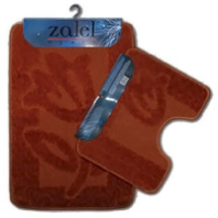 Набор ковриков д/ванной 2 предмета 55*90(55*85)/45*55 Zalel Brik