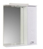 Шкаф зеркальный Греция 550 прав белый GOTA ROCIO