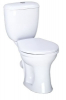 Унитаз-компакт Виктория белый,жесткое сиденье,арматура (г.Воротынск)