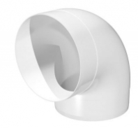 Колено круглое пластик. на угол 90 D100 Виенто В10ККП 1/36