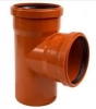 Тройник 160 угол 90 рыжий НК3922 Россия уп.10шт