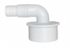 Адаптер д/подключения слива быт/техники D50 мм угол 90°(9-0023)