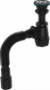 Сифон 1 1/2*40 с мет.реш. с г.т. 40х40/50 ОНИКС (черный) Aquant B0184 1/30