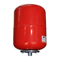 Бак д/отопления вертикальный 24л красный VRT