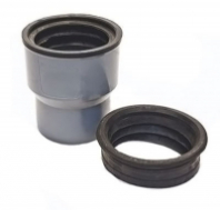 Переход 124*110 с чугуна на пластик внутр.канал РТП 1/100