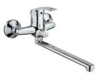 Смеситель д/ванны шар. с изливом L-30см, с перекл. душа Европа 227024 d40 АНТЕЙ 1/10