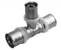 Пресс-тройник равнопроходной 32x32x32 (ник.) PROFIT (32/4)