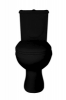 Унитаз-компакт Ирида черный гор.вып. Комбо (г.Ст.Оскол)