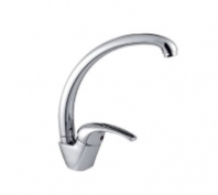 Смеситель д/кухни шар. с высоким изливом G133410 d40 Серебро GOTA ROCIO® 1/10