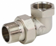 Соединитель американка угловая 3/4 г/ш лат никель VALFEX VF.098.N.034 Соединитель американка угловая 3/4 г/ш лат никель VALFEX VF.098.N.034