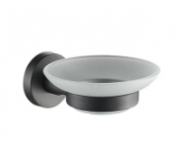 Мыльница стекло Black 20585