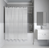 Шторка д/ванной с кольцами 200x180 см, 3D, прозрачная с рис. PEVA, IDDIS, P01PV18i11