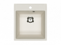 Мойка Модель GR 425-001 (бел) матовая SOFT-TOUCH 425*485*175 с сифоном GOTA ROCIO