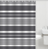 Штора д/ванной комнаты с кольцами GOTA ROCIO® Geometry Stripe 180*180 1/25
