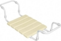 Сиденье д/ванной раздвижное пластик крем 1/6