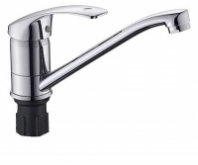 Смеситель д/кухни шар. с длинным изливом, креп.гайка Европа 497024 d40 АНТЕЙ 1/10 