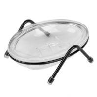 Мыльница настольная пластик Sakura AЕ-541 черный 