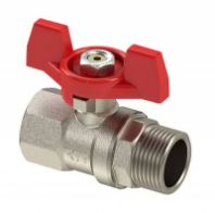 Кран шар баб. 1 г/ш лат RTP