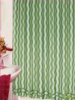 Шторка д/ванной 180*180/200см  полиэстер ZALEL 1221-1 зел  