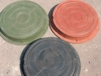 Люк канализационный полимерн. 15КН черный (758Х60 ММ)