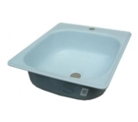 Мойка эмалированная на кронштейнах 450*505 Гомель белая