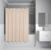 Шторка д/ванной с кольцами 200x180 см, PE, бежевый, IDDIS, P01PE18i11