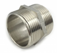 Ниппель 1 ш/ш ЛАТ НР никель ShS 1/10 Ниппель 1 ш/ш ЛАТ НР никель ShS 1/10