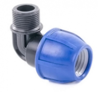 Отвод наруж.резьба 25*1 обж. РТП 1/100