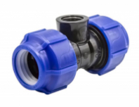 Тройник внутр.резьба 32*1/2*32 обж. 