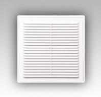 Решетка вентиляционная вытяжная с рамкой разъемная 150*150 1515ВР/НР АБС белая 1/84