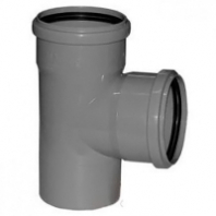 Тройник 110 угол 90 ДК157 2,7мм Россия уп.10шт