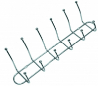 Крючки на планке 6 шт С206