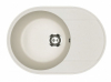 Мойка Модель GR 610-001 (бел) матовая SOFT-TOUCH 610*470*175 с сифоном GOTA ROCIO