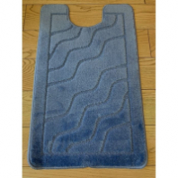 Коврик д/туалета 67*80см Zalel B с.голубой