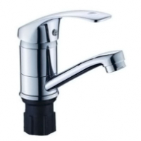 Смеситель д/кухни шар. с коротким изливом, креп.гайка Европа 457024 d40 АНТЕЙ 1/10