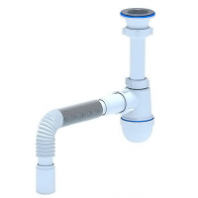 Сифон Грот 1 1/2*40 с гофорой 40*50 Ани Пласт А0110 1/30