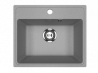 Мойка Модель GR 490-003 (светло-серый) матовая SOFT-TOUCH 490*420*170 с сифоном GOTA ROCIO