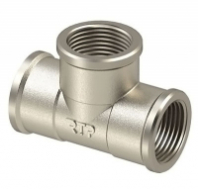 Тройник 1 г/г/г лат никель RTP 1/10/40