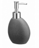 Дозатор д/жидкого мыла Черный камень полирезина