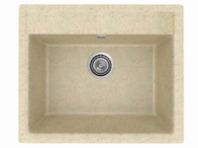 Мойка Модель GR 565-002 (слоновая кость) матовая SOFT-TOUCH 565*495*175 с сифоном GOTA ROCIO Мойка Модель GR 565-002 (слоновая кость) матовая SOFT-TOUCH 565*495*175 с сифоном GOTA ROCIO