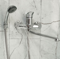 Смеситель д/ванны шар. с изливом L-30см. перекл.душа  G164710 d40 Salamanca GOTA ROCIO® 1/10 